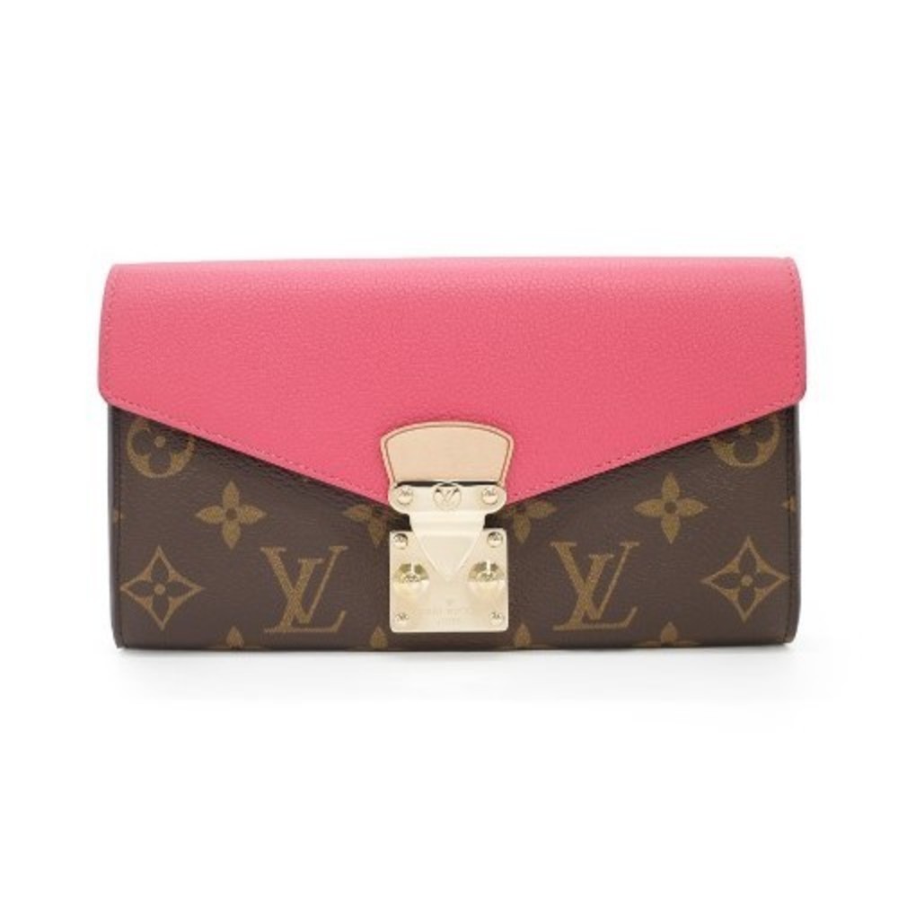 Louis Vuitton Portefeuille Palace Long Wallet Monogram Pink